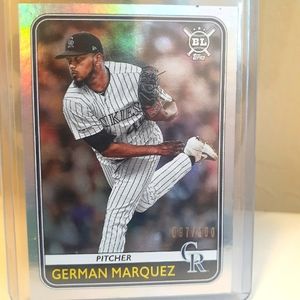German Marquez /100 holo card
